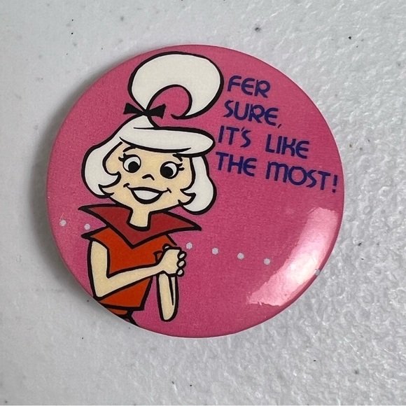 The Jetsons Cartoon Lot of 4 Pinback Button 1983 George Judy Jane Elroy - Picture 11 of 11